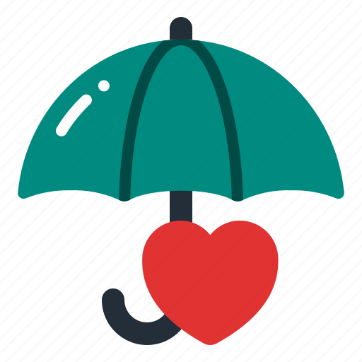Umbrella, insurance, health, healthcare, medical, life, heart icon - Download on Iconfinder