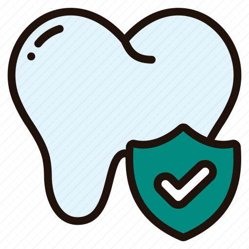 Dental, insurance, healthcare, medical, tooth, protection icon - Download on Iconfinder