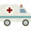 ambulance, emergency, vehicle 