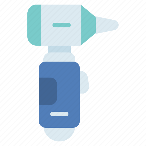 Otoscope, ear, medicine, audition, medical, equipment, tool icon - Download on Iconfinder
