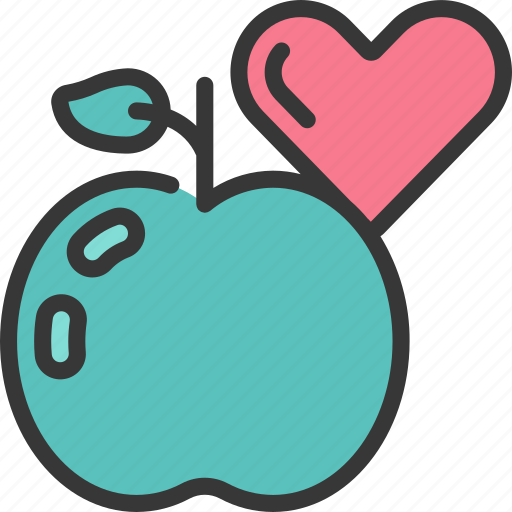 Apple, health, healthy, heart, living, medical icon - Download on Iconfinder