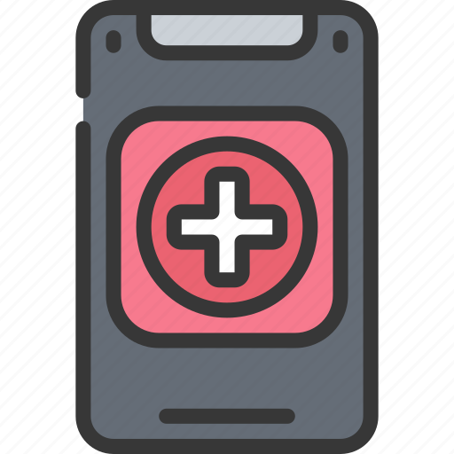App, cell, health, medical, mobile, phone icon - Download on Iconfinder