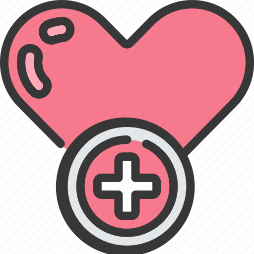 Health, healthy, heart, medical, plus icon - Download on Iconfinder