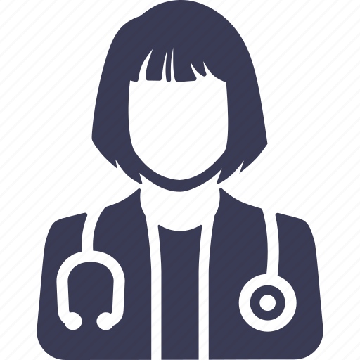 Female doctor, doctor, female, health, care, medical, stethoscope icon - Download on Iconfinder