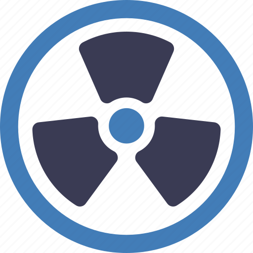 Radiation sign, radiation, radioactive, sign, danger, warning, nuclear icon - Download on Iconfinder