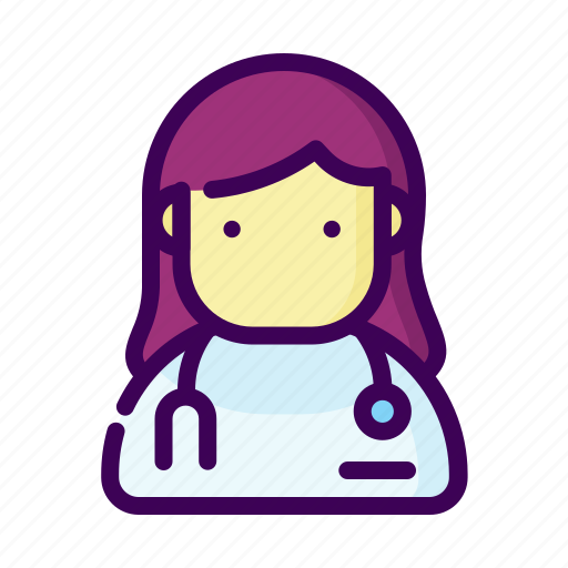 Avatar, doctor, female, girl, medical, user, women icon - Download on Iconfinder