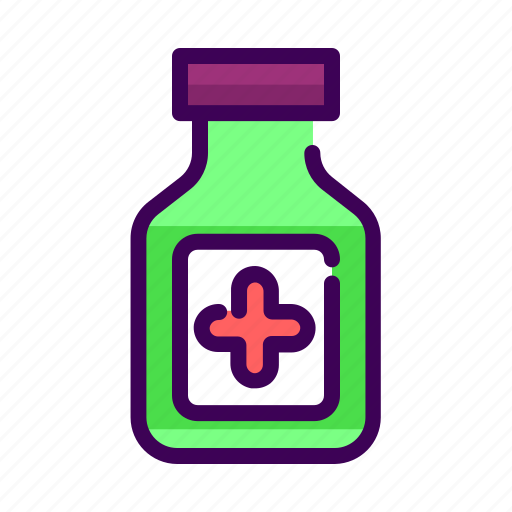 Bottle, drug, medical, medicine, pharmacy, pill, syrup icon - Download on Iconfinder