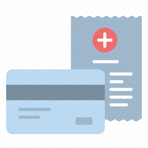 Invoice, medical, credit, card, healthcare icon - Download on Iconfinder