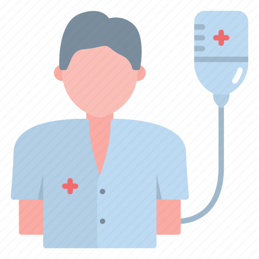 Infusion, patient, medical, patients, hospital icon - Download on Iconfinder