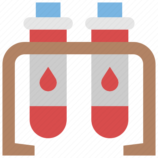 Blood, test, tube, laboratory, sample, medical, lab icon - Download on Iconfinder