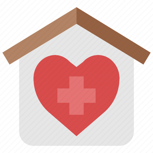 Home, nursing, elderly, healthcare, medical, building, house icon - Download on Iconfinder