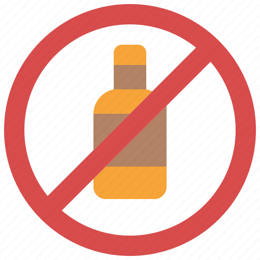 No, alcohol, unhealthy, stop, drink, prohibition, forbidden icon - Download on Iconfinder