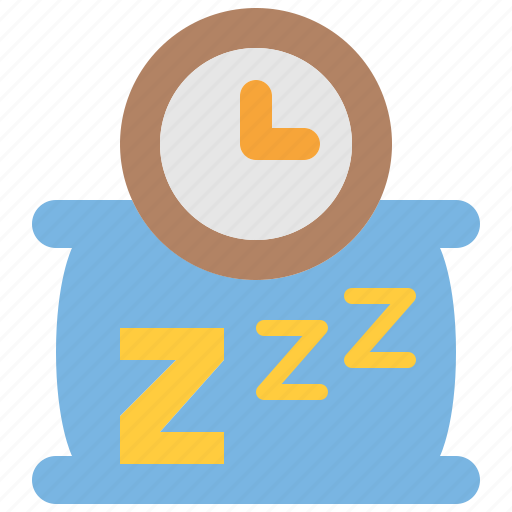 Sleeping, pillow, rest, time, healthcare, relax, snooze icon - Download on Iconfinder
