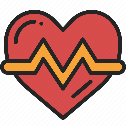 Heartbeat, heart, rate, pulse, cardiogram, cardiology, wave icon - Download on Iconfinder