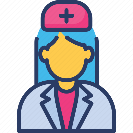 Care, doctor, girl, hospital, lady doctor, nurse, physician icon - Download on Iconfinder