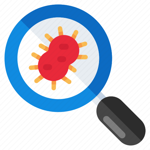 Search germs, search bacteria, find germs, germs analysis, germs exploration icon - Download on Iconfinder