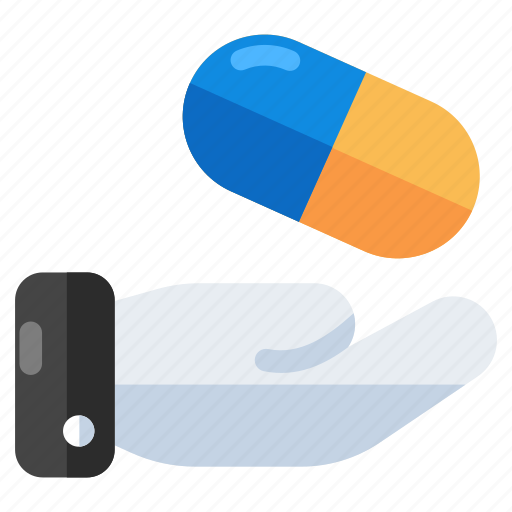 Pill, tablet, capsule, medicine, lozenge icon - Download on Iconfinder