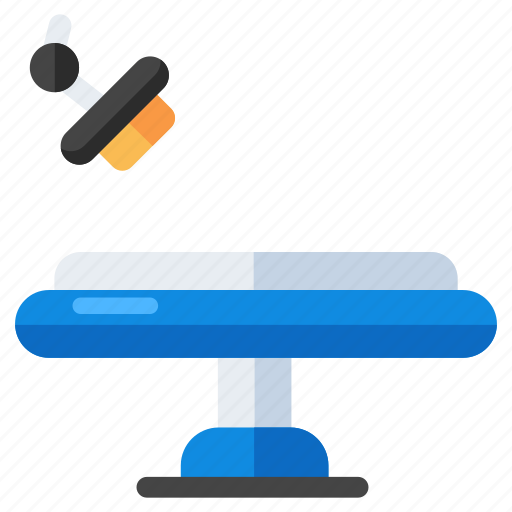 Operating table, hospital furniture, hospital table, medical instrument, medical equipment icon - Download on Iconfinder