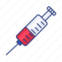 injection, syringe, vaccine