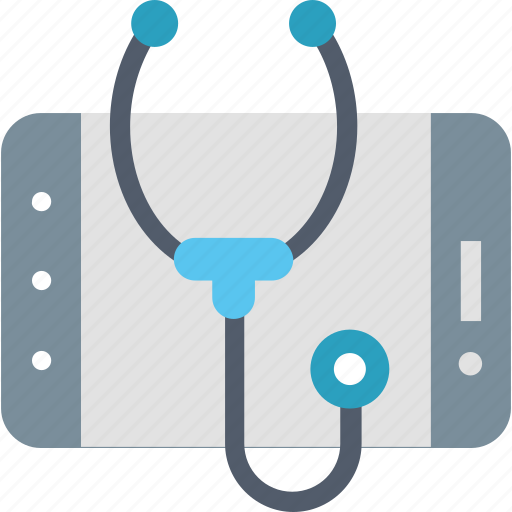 Diagnosis, online, internet, medical, mobile, smartphone, stethoscope icon - Download on Iconfinder