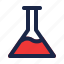 beaker, chemistry, experiment, flask, health, healthcare, lab 