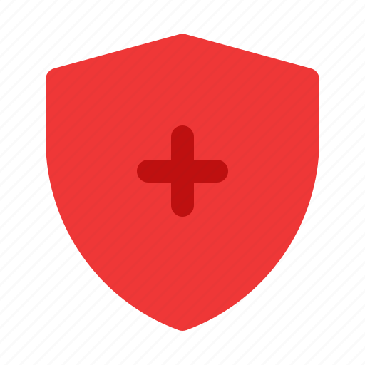 Health, healthcare, hospital, medical, protection, shape, shield icon - Download on Iconfinder