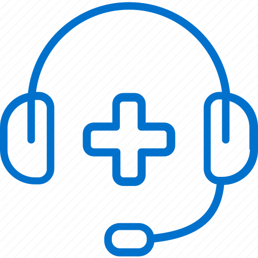 Call, center, headphones, help, medical, service, support icon - Download on Iconfinder