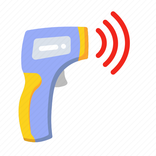 Thermo, gun, thermometer, temperature icon - Download on Iconfinder