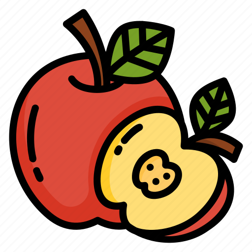 Food, fruit, healthy, apple, slice icon - Download on Iconfinder