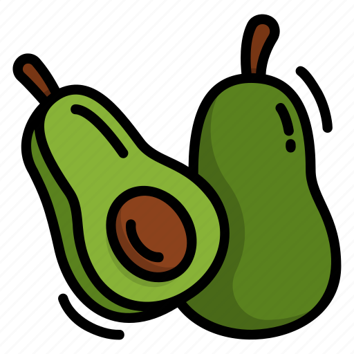 Avocado, food, fruit, healthy, slice icon - Download on Iconfinder