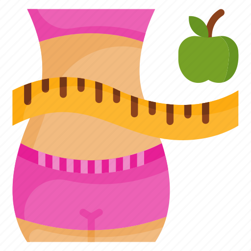 Control, diet, loss, weight, woman, healthy icon - Download on Iconfinder