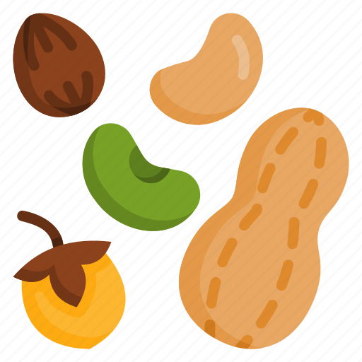 Diet, food, healthy, nuts, snack icon - Download on Iconfinder
