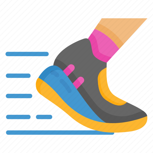 Exercise, jogging, lifestyle, run, running, shoes, healthy icon - Download on Iconfinder