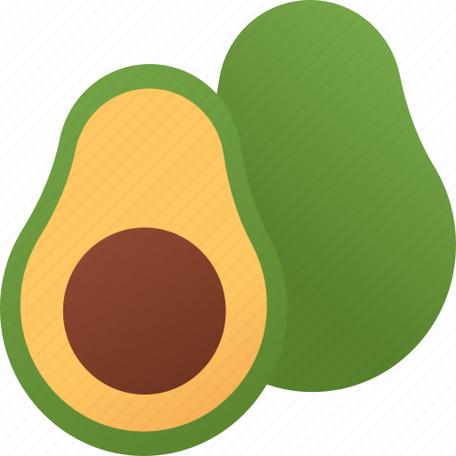 Avocado, persea, americana, fruit, healthy, potassium, organic icon - Download on Iconfinder