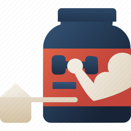 Protein, powder, shakes, muscle, workout icon - Download on Iconfinder