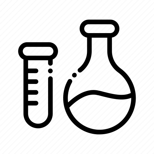 Flask, tube, science, laboratory, research icon - Download on Iconfinder