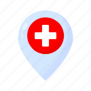 medical, location, navigation, hospital