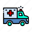 ambulance, emergency, medical 