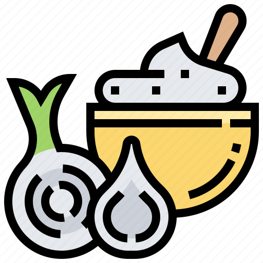 Cream, diet, food, healthy, onion icon - Download on Iconfinder
