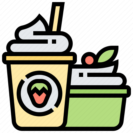 Dessert, diet, food, healthy, yogurt icon - Download on Iconfinder