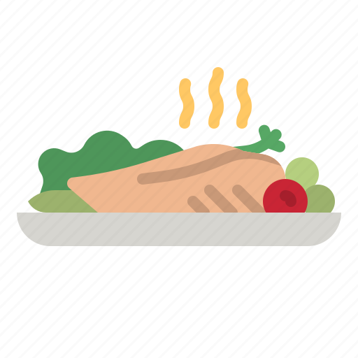 Chicken, breast, food, meat, grill icon - Download on Iconfinder