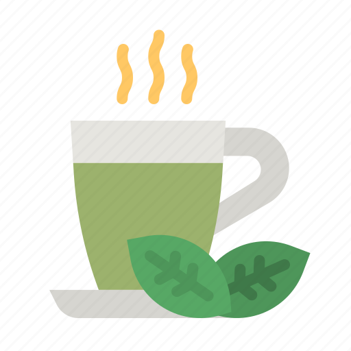 Tea, green, cup, hot, drink icon - Download on Iconfinder