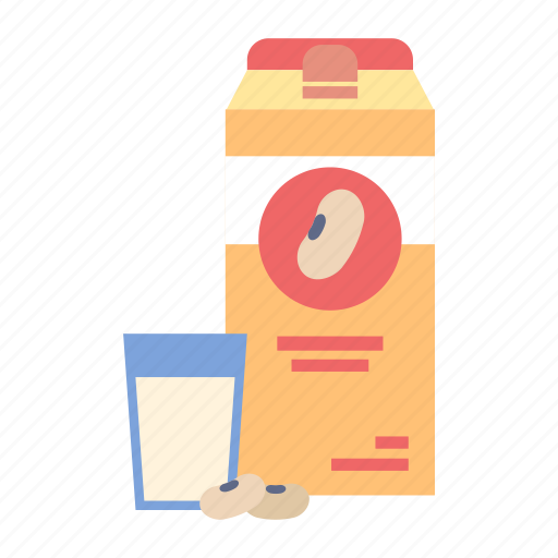 Drink, healthy, milk, nutrition, protein, soy, soy milk icon - Download on Iconfinder