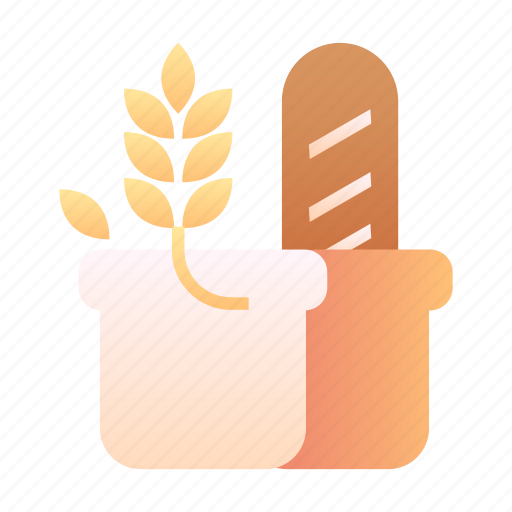 Bakery, bread, grain, healthy, nutrition, wheat, whole grain icon - Download on Iconfinder