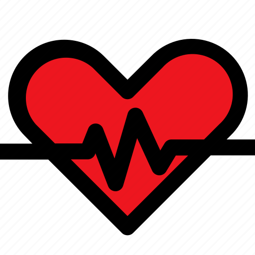 Heart, health, life, care, pulse icon - Download on Iconfinder