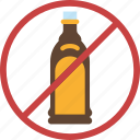 alcohol, prohibited, stop, banned, forbidden