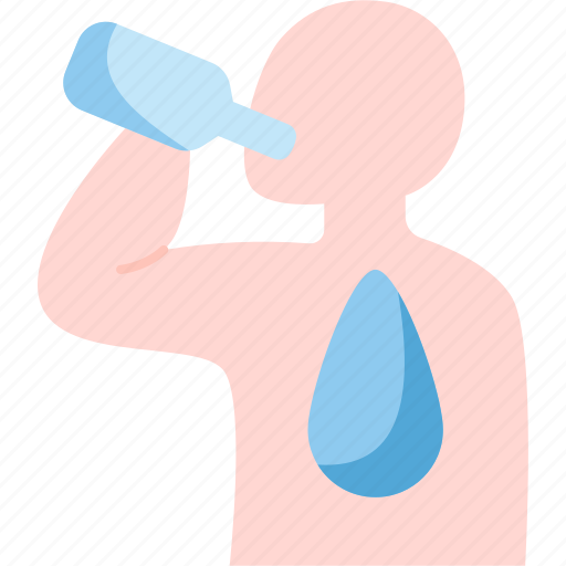 Hydrated, water, drink, refreshment, mineral icon - Download on Iconfinder