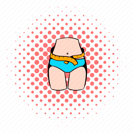 Body, comics, diet, fitness, loss, waist, weight icon - Download on Iconfinder