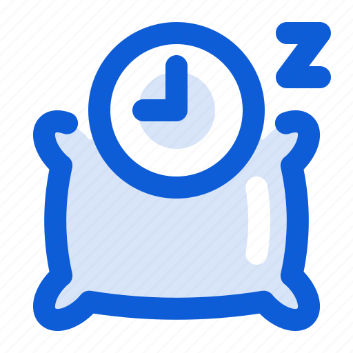 Sleep, time, clock, rest, night, pillow, relax icon - Download on Iconfinder