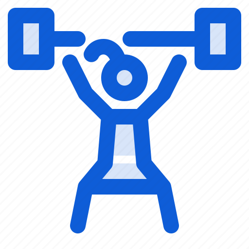 Weight, lifting, workout, gym, exercise, fitness, woman icon - Download on Iconfinder